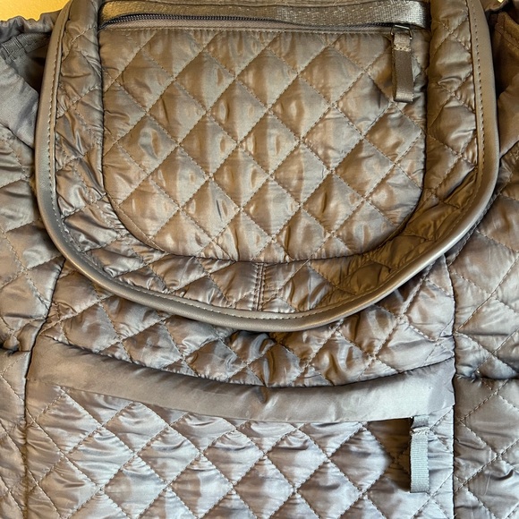 CALIA by CARRIE UNDERWOOD Women's Purple Quilted Backpack Laptop - Picture 3 of 14